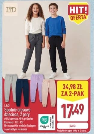 spodnie dresowe dziecięce