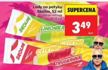 lody na patyku