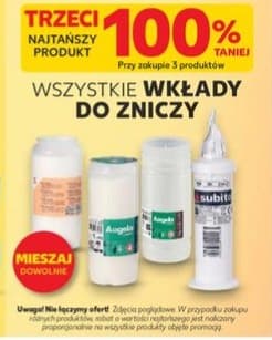 wszystkie wkłady do zniczy