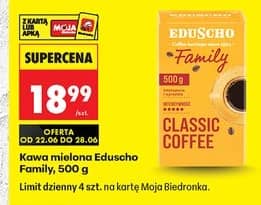 Eduscho kawa mielona Family 500g