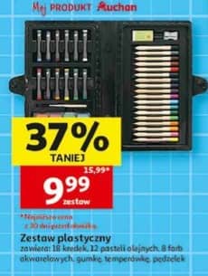 Auchan zestaw plastyczny