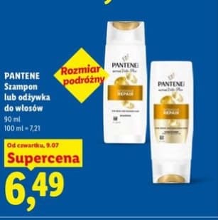 szampon lub odżywka do włosów