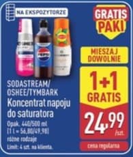 koncentrat napoju do saturatora różne marki