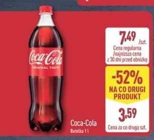 Coca-Cola napój gazowany cola 1l