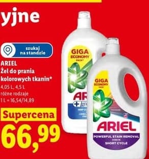 żel do prania kolorowych tkanin
