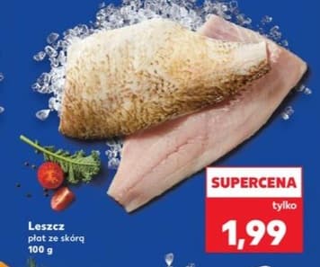 leszcz płat ze skórą