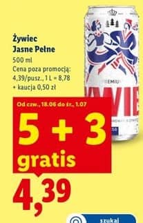Żywiec piwo jasne pełne 500ml