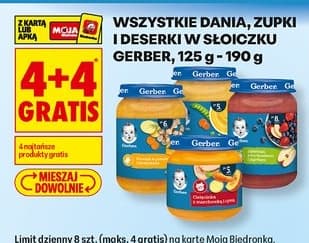 Wszystkie dania, zupki i deserki w słoiczku