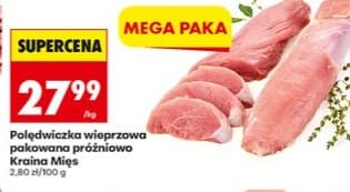 polędwiczka wieprzowa pakowana próżniowo