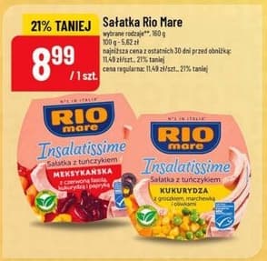 sałatka z tuńczykiem Insalatissime