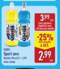 napój sportowy zero