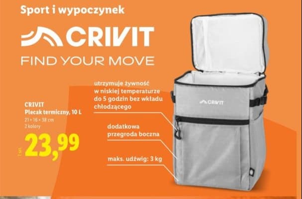 plecak termiczny