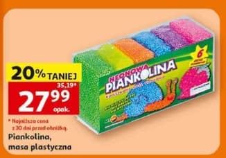 piankolina, masa plastyczna