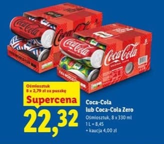 napój gazowany cola