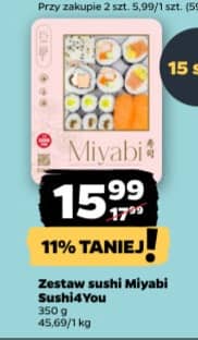 Sushi4You zestaw sushi Miyabi 350g