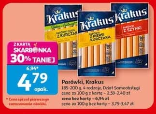 Krakus parówki 185-200g