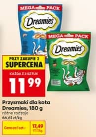 Dreamies przysmaki dla kota 180g