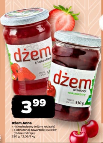 dżem niskosłodzony