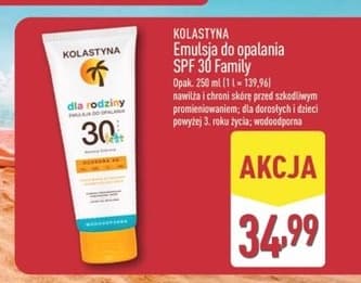 emulsja do opalania SPF 30 Family