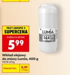 wkład olejowy do zniczy