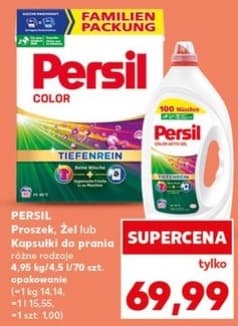 proszek, żel lub kapsułki do prania