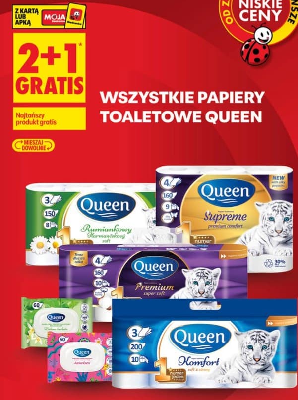 wszystkie papiery toaletowe