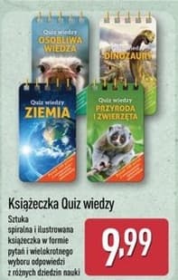 książeczka quiz wiedzy
