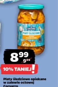 płaty śledziowe opiekane w zalewie octowej