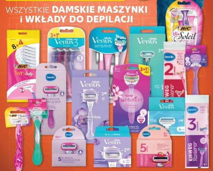 wkłady do maszynek do golenia Ersatz Klingen