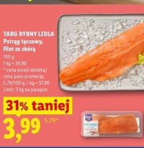 filet z pstrąga tęczowego XXL