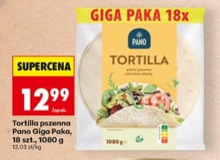 tortilla pszenna