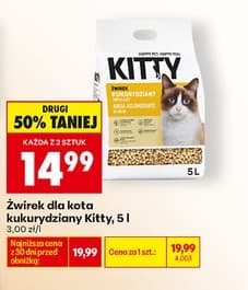 żwirek dla kota kukurydziany