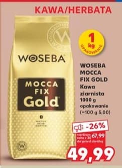 kawa ziarnista Mocca Fix Gold