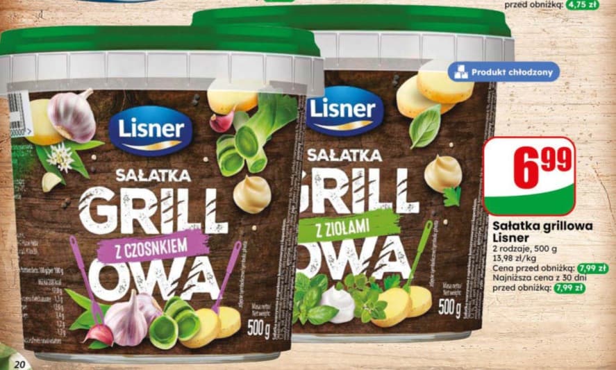 sałatka grillowa z ziołami
