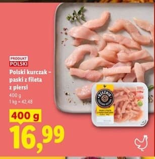 paski z fileta z kurczaka