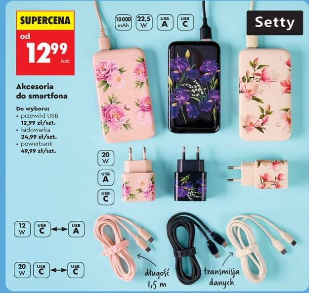 Setty przewód USB 1.5m