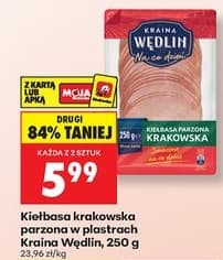 kiełbasa krakowska parzona w plastrach