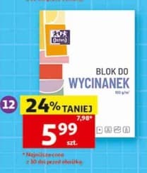 blok do wycinanek A4