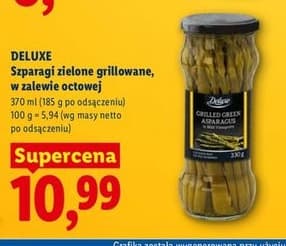 szparagi zielone grillowane w zalewie octowej