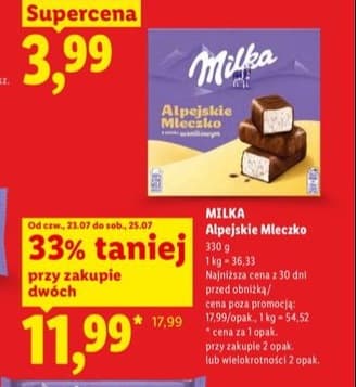 Alpejskie Mleczko