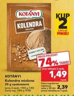 kolendra mielona