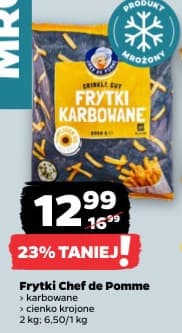 frytki karbowane