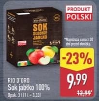 sok tłoczony jabłkowy 100%