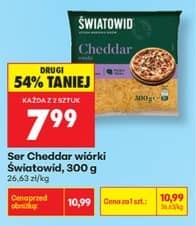 Światowid ser cheddar wiórki 300g