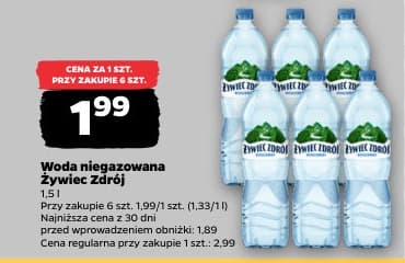 woda niegazowana