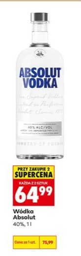 Absolut wódka 1l