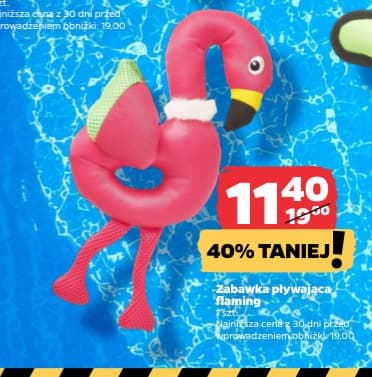 zabawka pływająca flaming