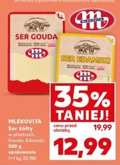 ser żółty gouda edamski