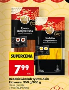 rzodkiewka lub tykwa marynowana