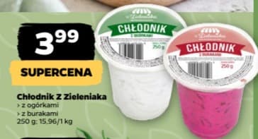 chłodnik z Zieleniaka